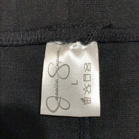 NEVER WORN Leather Leggings - Picture 2 of 3